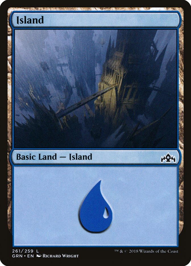Island (261) [Guilds of Ravnica] | Good Games Cannington
