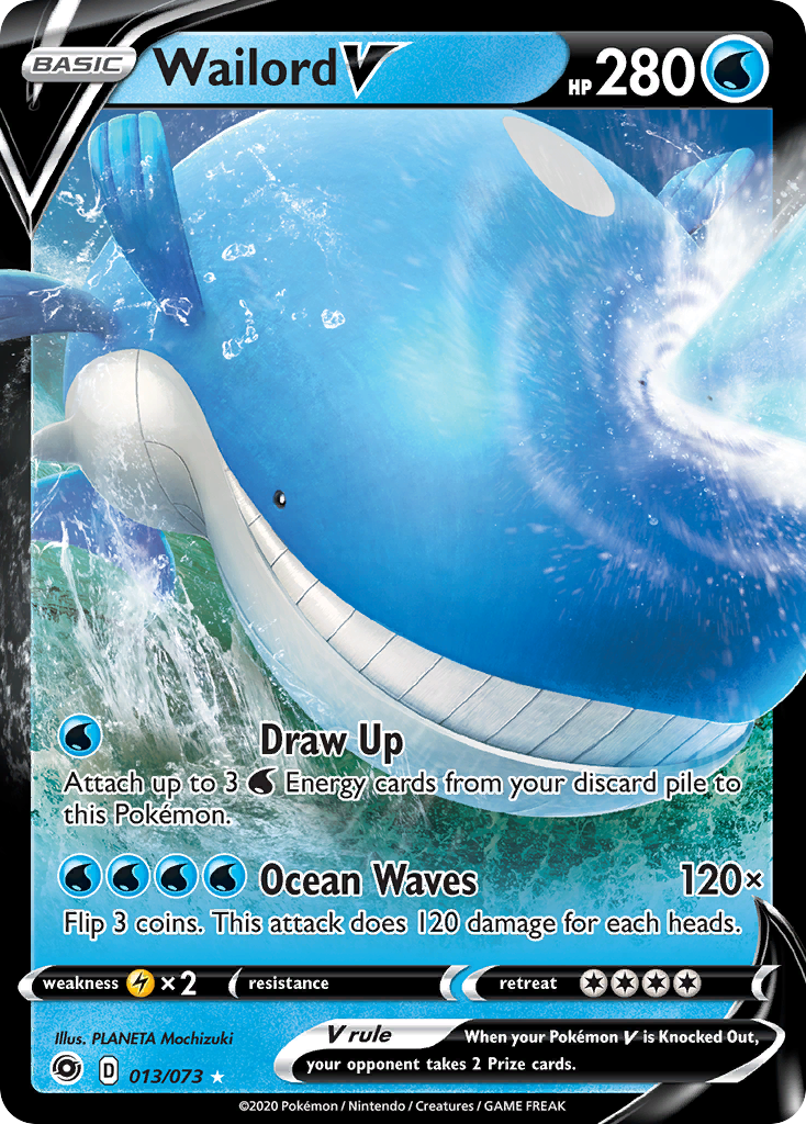 Wailord V (013/073) [Sword & Shield: Champion's Path] | Good Games Cannington