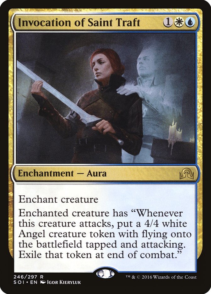 Invocation of Saint Traft 246/297 (Shadows over Innistrad)  | Good Games Cannington