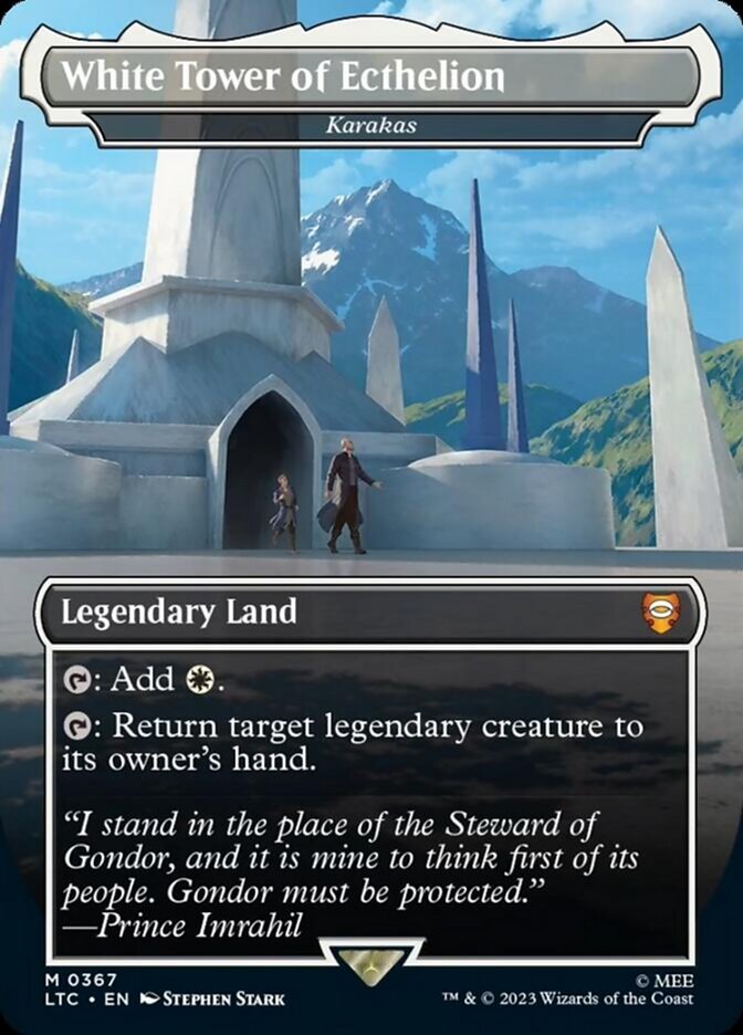 White Tower of Ecthelion - Karakas [The Lord of the Rings: Tales of Middle-Earth Commander] | Good Games Cannington
