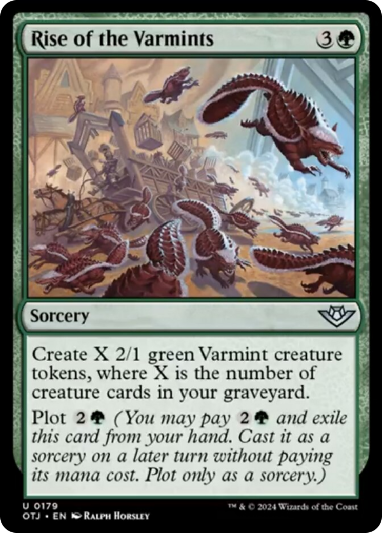 Rise of the Varmints [Outlaws of Thunder Junction] | Good Games Cannington