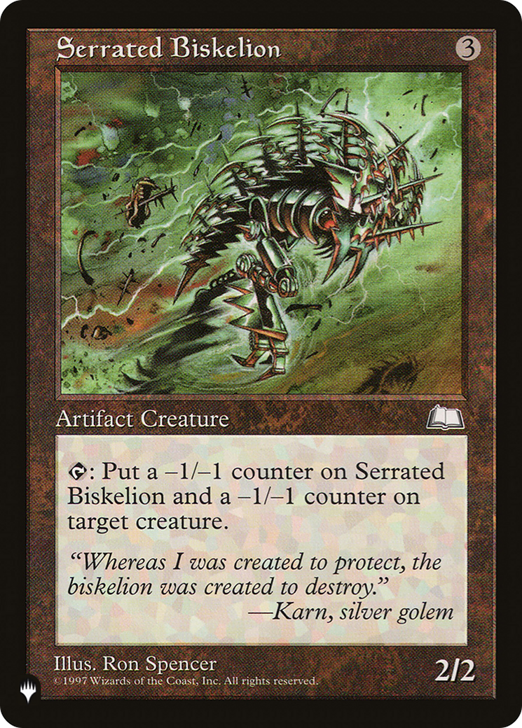 Serrated Biskelion [The List] | Good Games Cannington