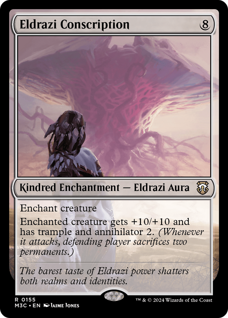 Eldrazi Conscription (Ripple Foil) [Modern Horizons 3 Commander] | Good Games Cannington
