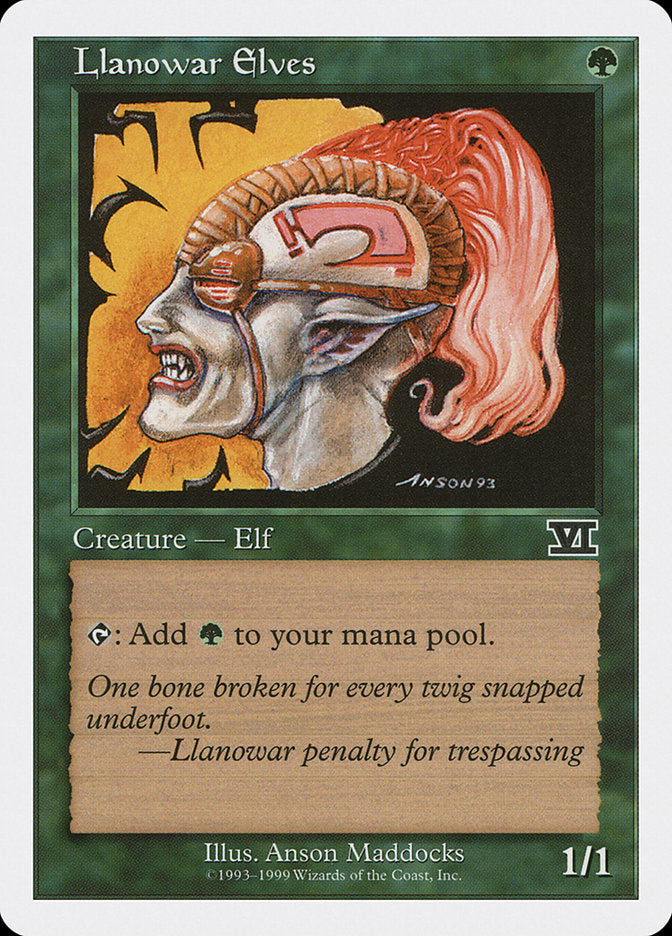 Llanowar Elves [Battle Royale] | Good Games Cannington