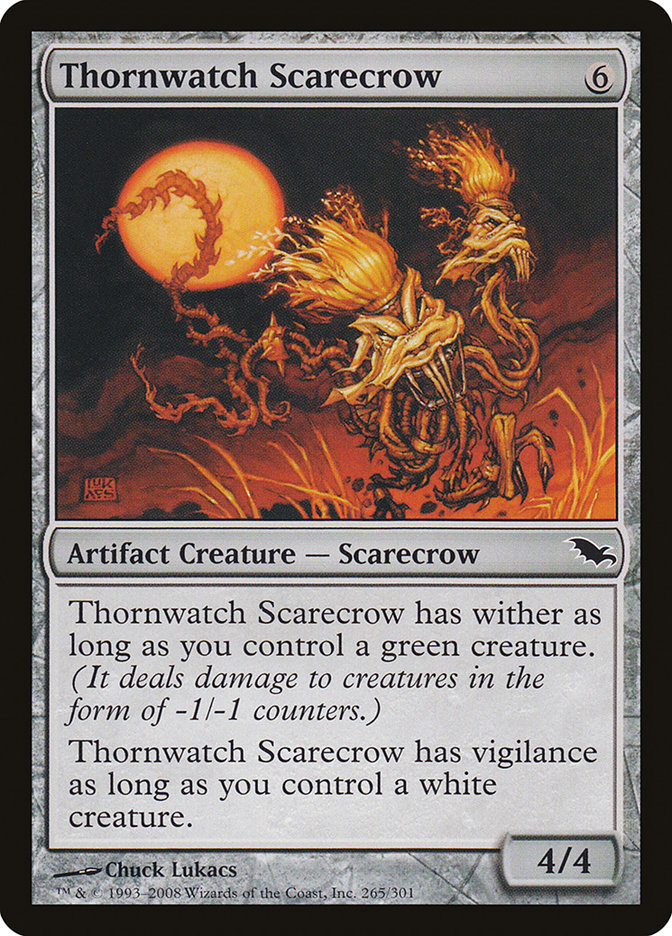 Thornwatch Scarecrow 265/301 (Shadowmoor)  | Good Games Cannington