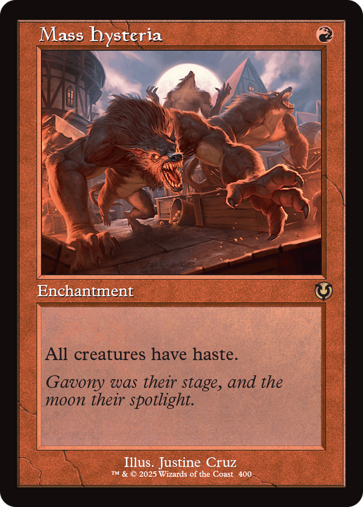 Mass Hysteria (Retro Frame) [Innistrad Remastered] | Good Games Cannington