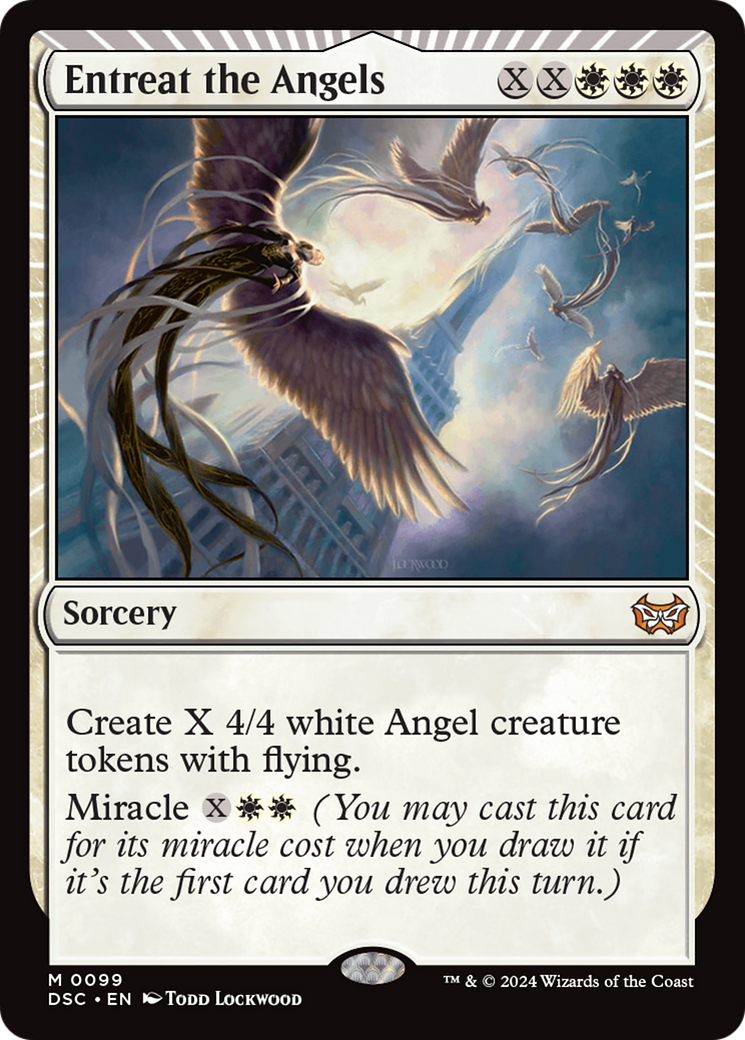 Entreat the Angels [Duskmourn: House of Horror Commander] | Good Games Cannington