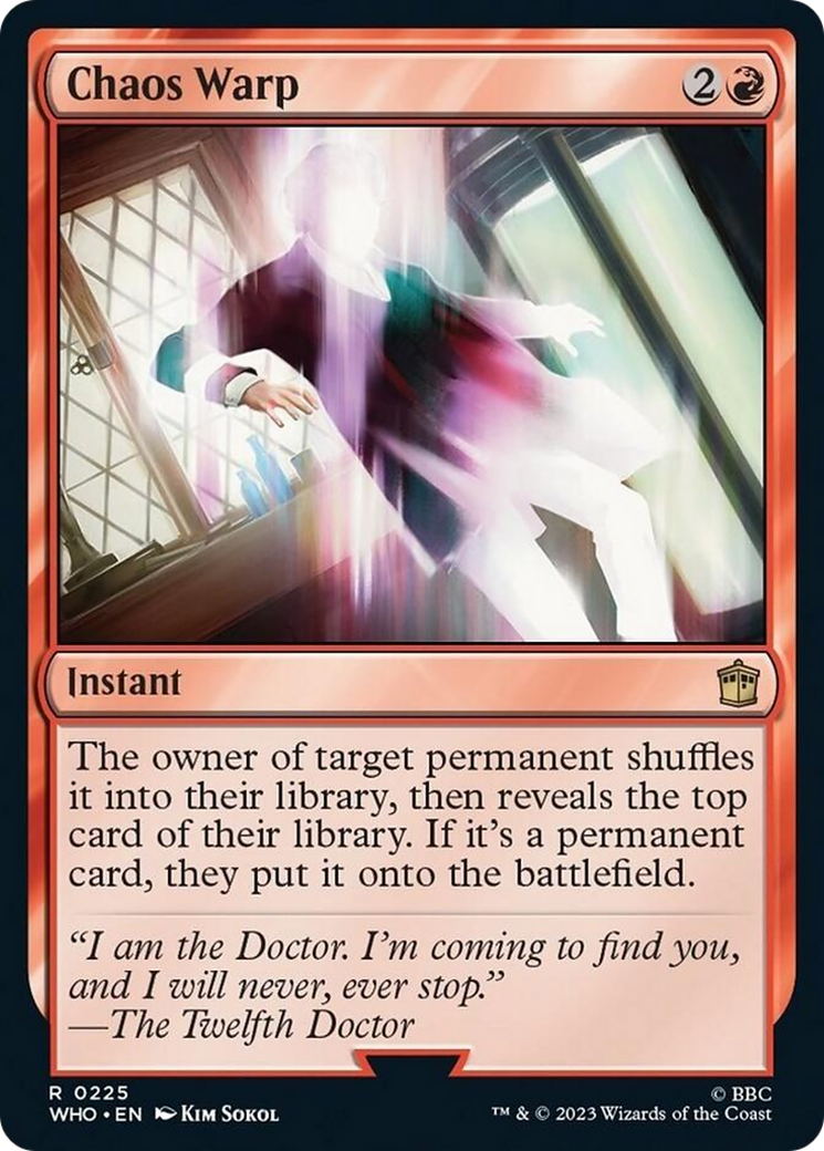 Chaos Warp [Doctor Who] | Good Games Cannington