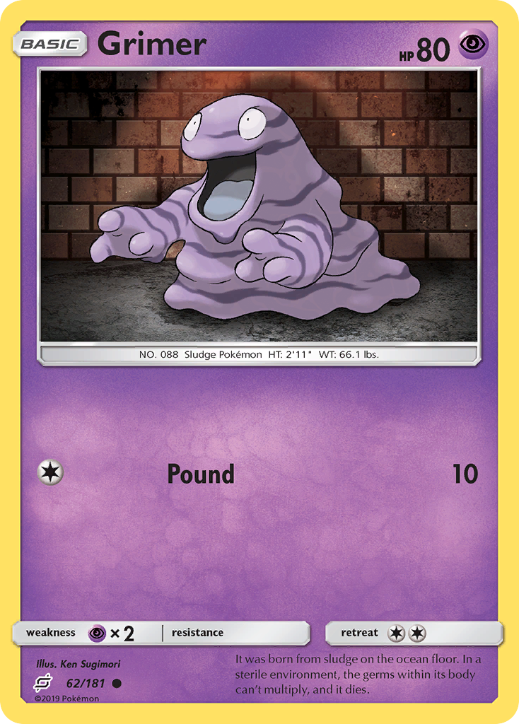 Grimer (62/181) [Sun & Moon: Team Up] | Good Games Cannington