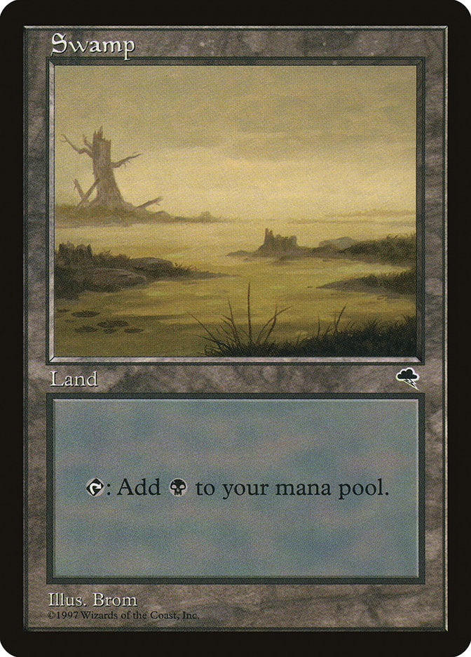 Swamp (Lilypads Bottom Left) [Tempest] | Good Games Cannington