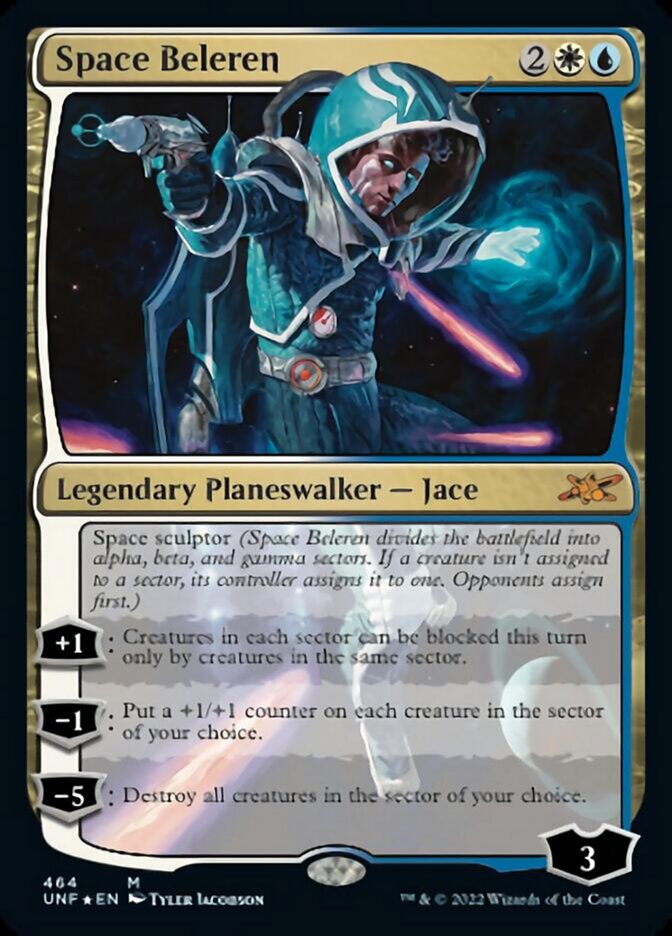 Space Beleren (Galaxy Foil) [Unfinity] | Good Games Cannington