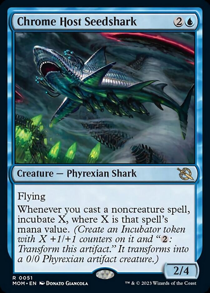 Chrome Host Seedshark [March of the Machine] | Good Games Cannington