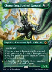 Chatterfang, Squirrel General (Borderless Alternate Art) [Modern Horizons 2] | Good Games Cannington