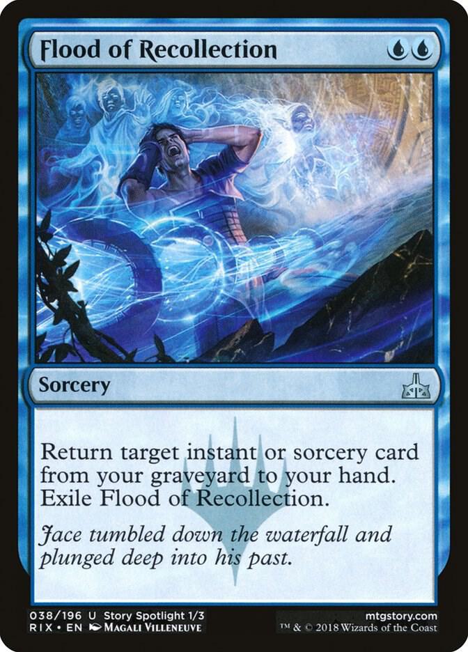 Flood of Recollection 38/196 (Rivals of Ixalan)  | Good Games Cannington