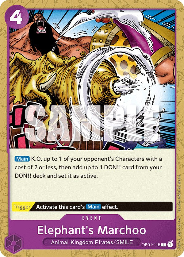 Elephant's Marchoo [Romance Dawn] | Good Games Cannington