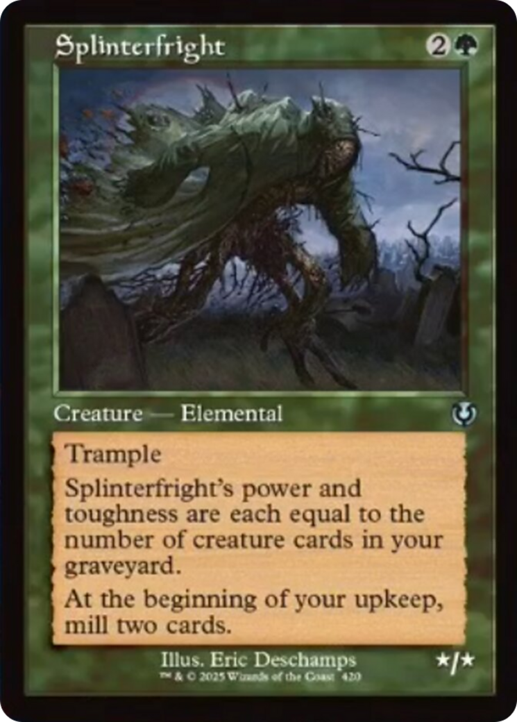 Splinterfright (Retro Frame) [Innistrad Remastered] | Good Games Cannington
