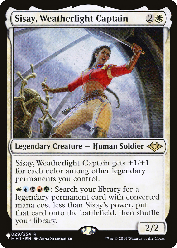 Sisay, Weatherlight Captain [Secret Lair: From Cute to Brute] | Good Games Cannington