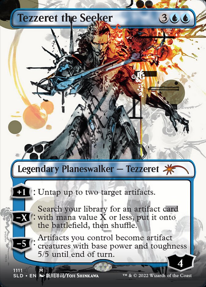Tezzeret the Seeker (Borderless) [Secret Lair Drop Series] | Good Games Cannington