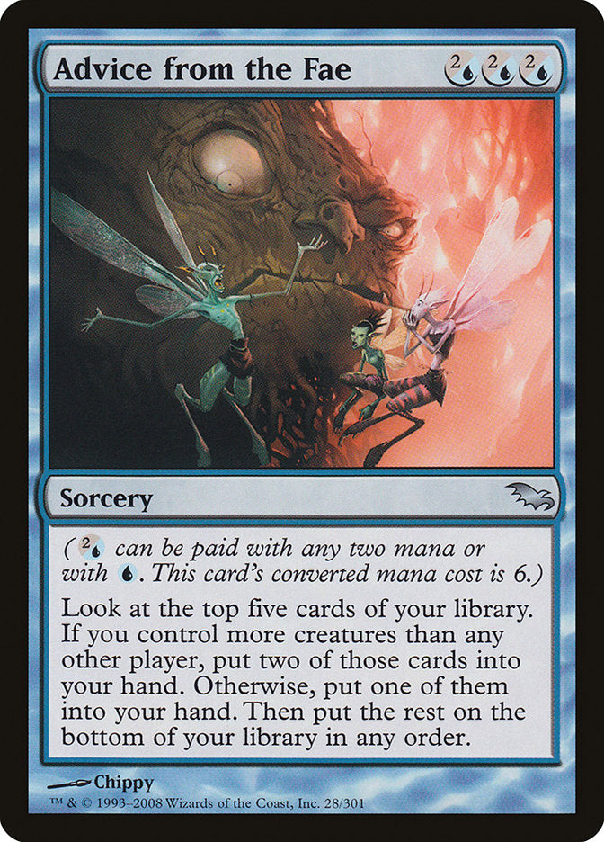 Advice from the Fae 28/301 (Shadowmoor)  | Good Games Cannington
