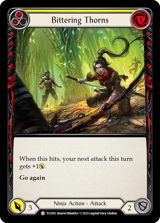 Bittering Thorns (Yellow) [TCC092] (Round the Table: TCC x LSS) | Good Games Cannington