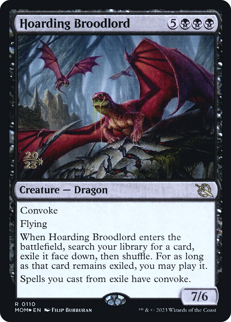 Hoarding Broodlord [March of the Machine Prerelease Promos] | Good Games Cannington