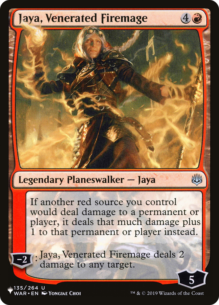 Jaya, Venerated Firemage [The List] | Good Games Cannington