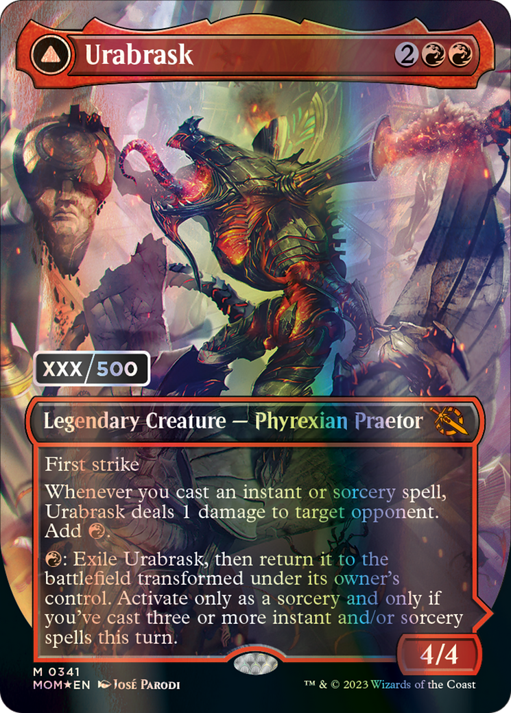 Urabrask // The Great Work (Serialized) [March of the Machine] | Good Games Cannington