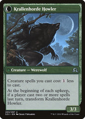 Duskwatch Recruiter // Krallenhorde Howler [Shadows over Innistrad] | Good Games Cannington