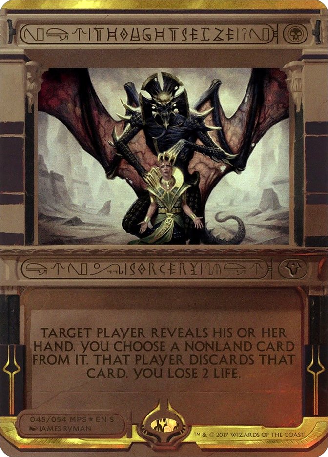 Thoughtseize (Invocation) [Amonkhet Invocations] | Good Games Cannington