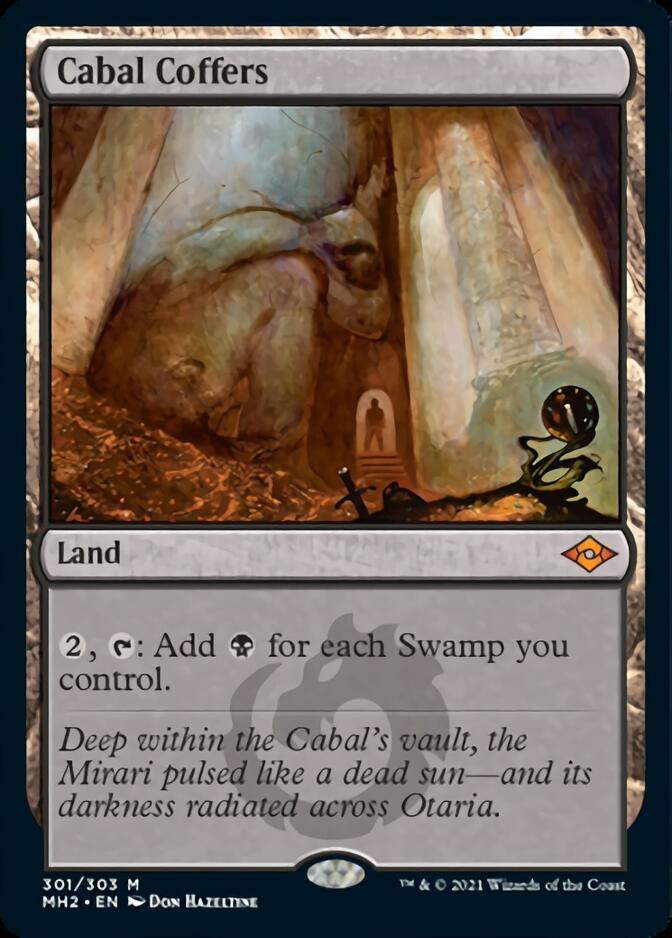 Cabal Coffers (Foil Etched) [Modern Horizons 2] | Good Games Cannington