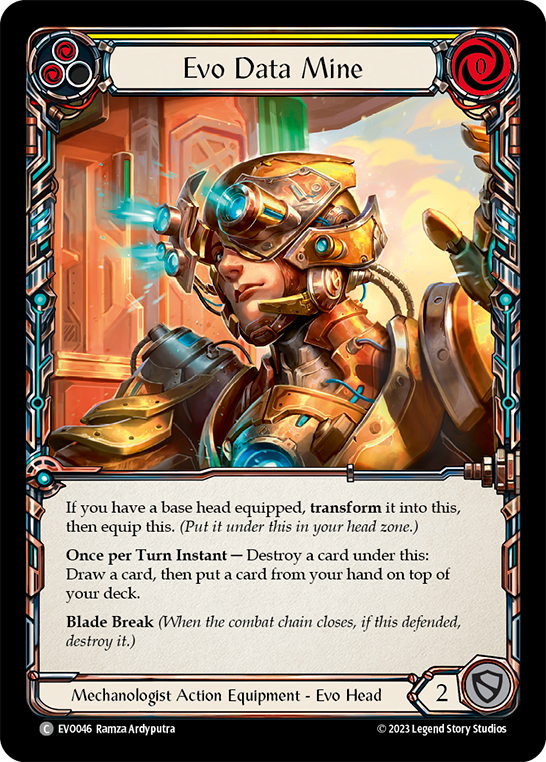 Evo Data Mine [EVO046] (Bright Lights)  Cold Foil | Good Games Cannington