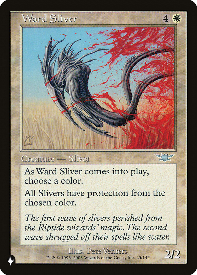 Ward Sliver [The List] | Good Games Cannington