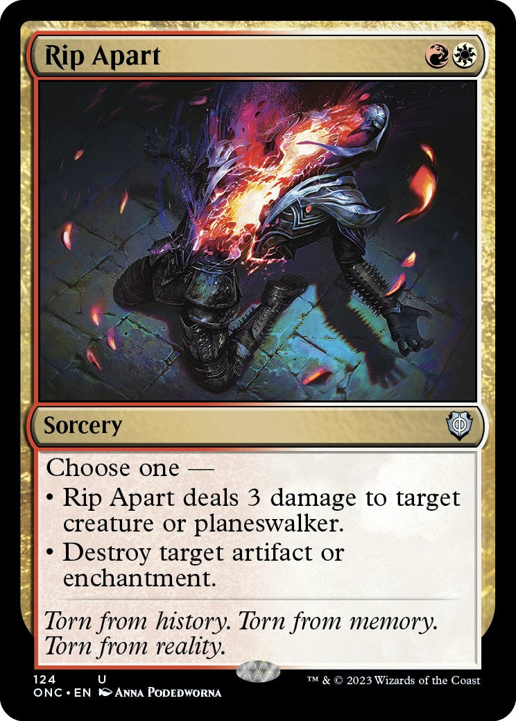 Rip Apart [Phyrexia: All Will Be One Commander] | Good Games Cannington