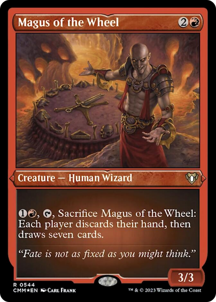 Magus of the Wheel (Foil Etched) [Commander Masters] | Good Games Cannington
