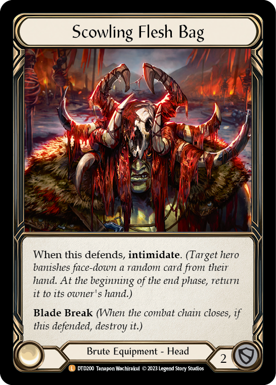 Scowling Flesh Bag [DTD200] (Dusk Till Dawn)  Rainbow Foil | Good Games Cannington