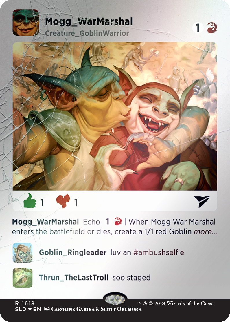 Mogg War Marshal (Rainbow Foil) [Secret Lair Drop Series] | Good Games Cannington