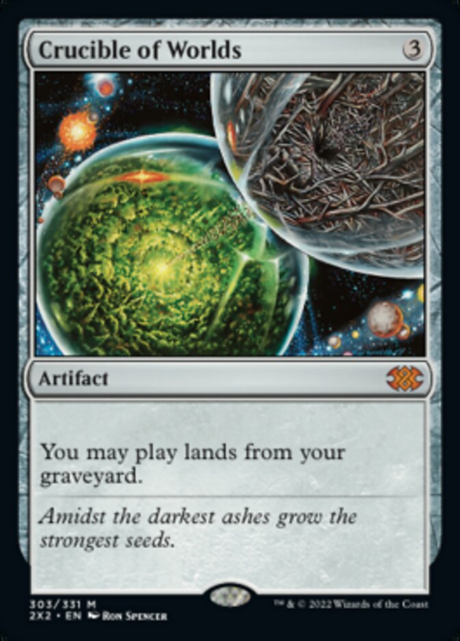 Crucible of Worlds [Double Masters 2022] | Good Games Cannington
