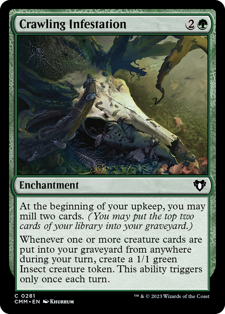 Crawling Infestation [Commander Masters] | Good Games Cannington