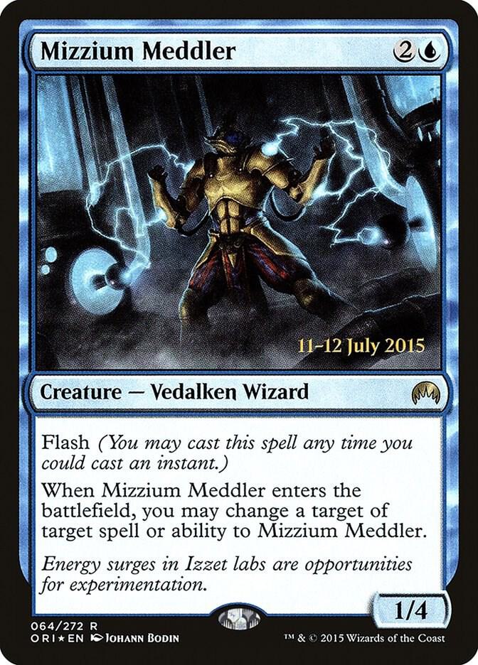 Mizzium Meddler 64s/54 (Prerelease Cards)  - Foil | Good Games Cannington