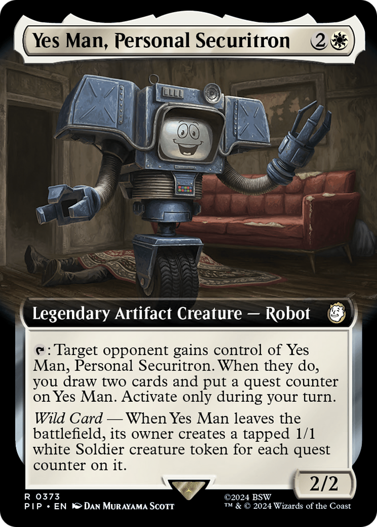 Yes Man, Personal Securitron (Extended Art) [Fallout] | Good Games Cannington