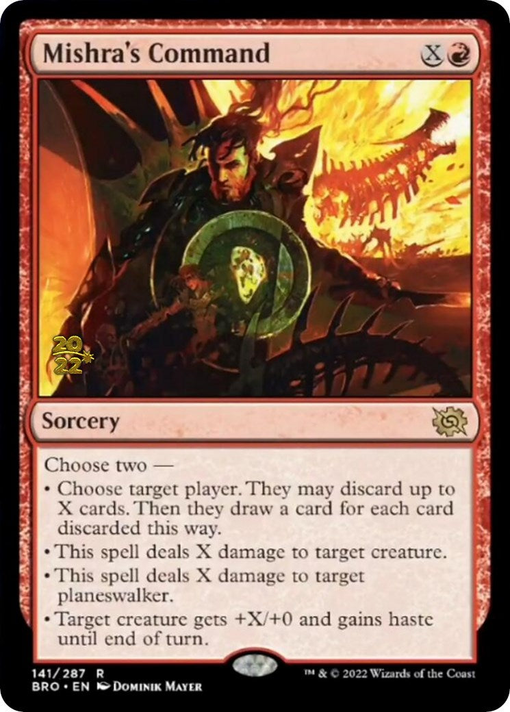 Mishra's Command [The Brothers' War Prerelease Promos] | Good Games Cannington
