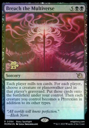 Breach the Multiverse [March of the Machine Prerelease Promos] | Good Games Cannington