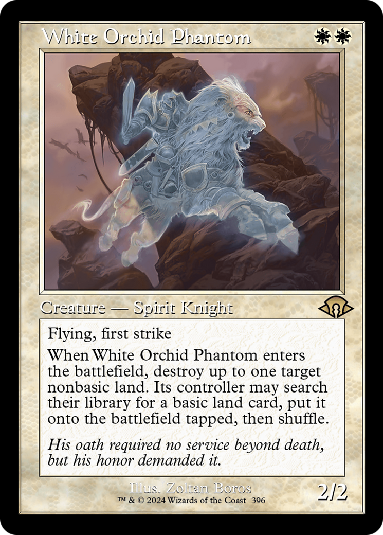 White Orchid Phantom (Retro) [Modern Horizons 3] | Good Games Cannington