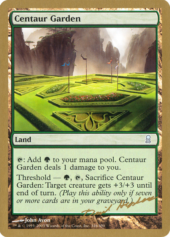 Centaur Garden (Dave Humpherys) [World Championship Decks 2003] | Good Games Cannington