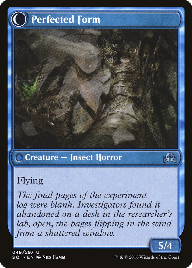Aberrant Researcher // Perfected Form [Shadows over Innistrad] | Good Games Cannington