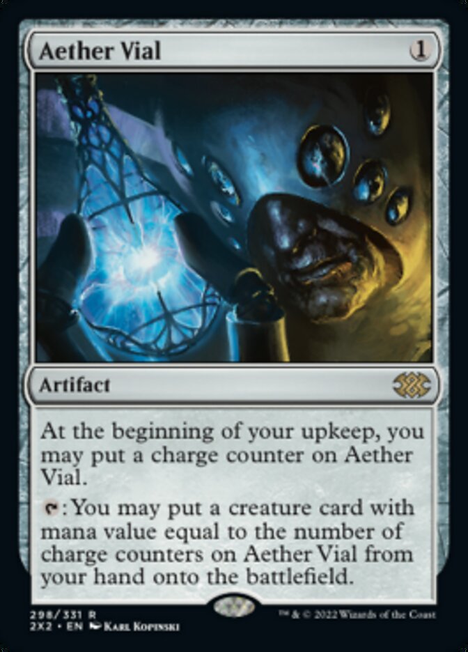 Aether Vial [Double Masters 2022] | Good Games Cannington