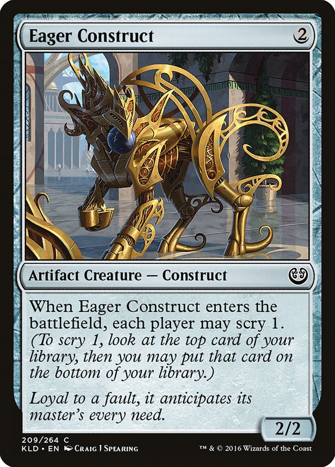 Eager Construct [Kaladesh] | Good Games Cannington