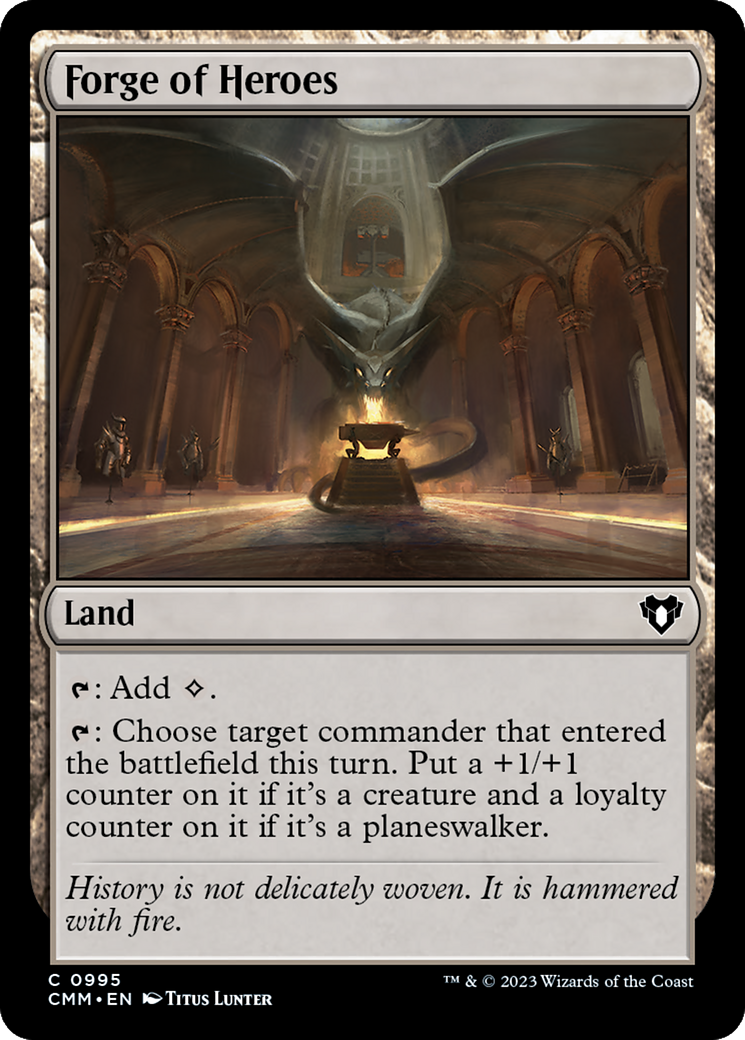 Forge of Heroes [Commander Masters] | Good Games Cannington