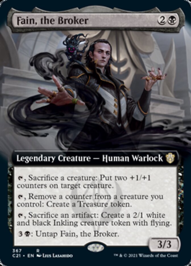 Fain, the Broker (Extended Art) [Commander 2021] | Good Games Cannington