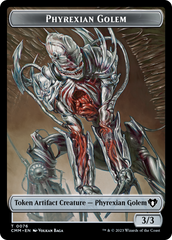 Phyrexian Golem // Ox Double-Sided Token [Commander Masters Tokens] | Good Games Cannington